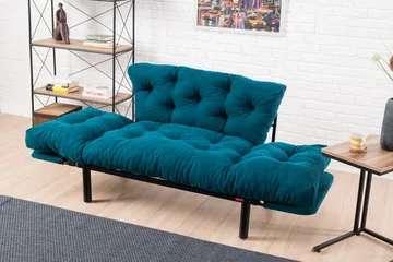 Jenica Bäddsoffa 2-sits - Blågrön - Möbler - Soffa - Bäddsoffa