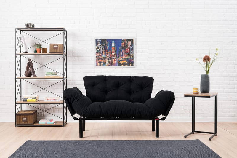 Jenica Bäddsoffa 2-sits - Svart - Möbler - Soffa - Bäddsoffa