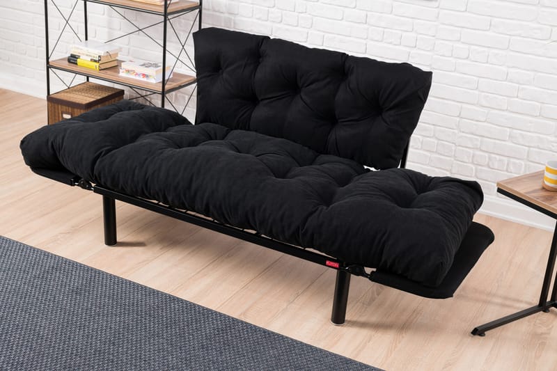 Jenica Bäddsoffa 2-sits - Svart - Möbler - Soffa - Bäddsoffa
