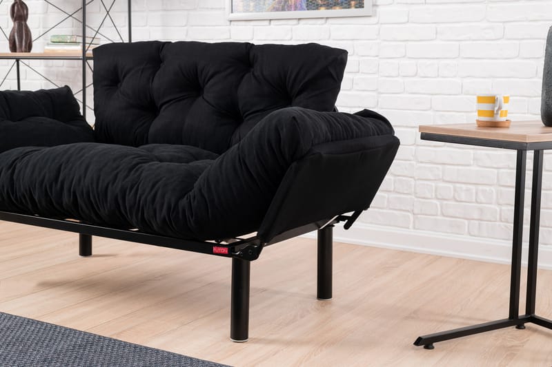 Jenica Bäddsoffa 2-sits - Svart - Möbler - Soffa - Bäddsoffa