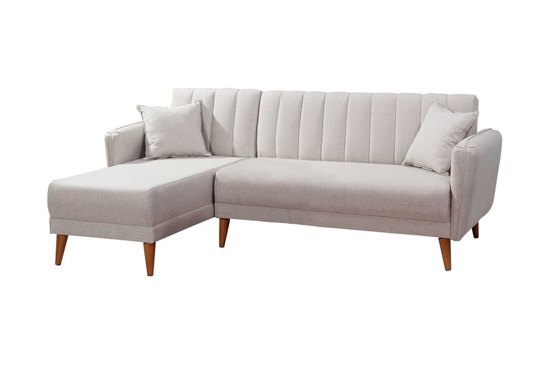 Jenick Hörnbäddsoffa - Beige - Möbler - Soffa - Bäddsoffa