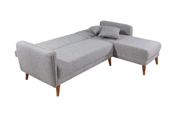 Jenick Hörnbäddsoffa - Grå - Möbler - Soffa - Bäddsoffa