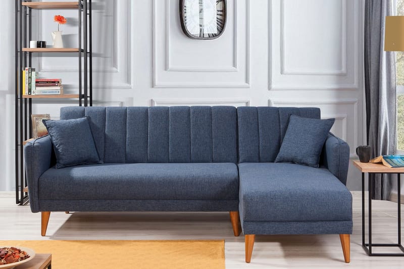 Jenick Hörnbäddsoffa - Mörkblå - Möbler - Soffa - Bäddsoffa