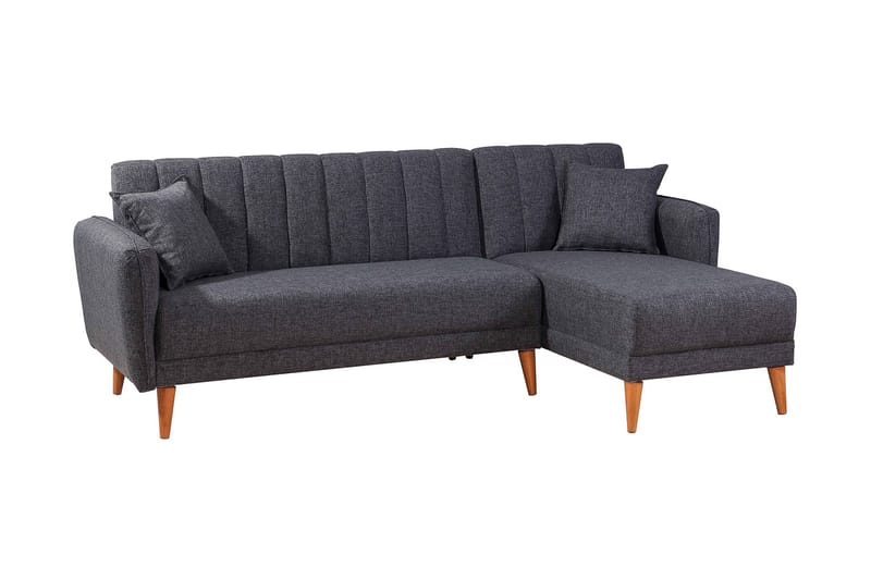 Jenick Hörnbäddsoffa - Mörkgrå - Möbler - Soffa - Bäddsoffa