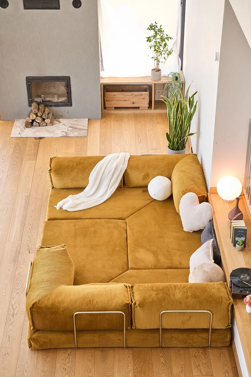 Jenor 4-sits Hörnbäddsoffa - Möbler - Soffa - Bäddsoffa