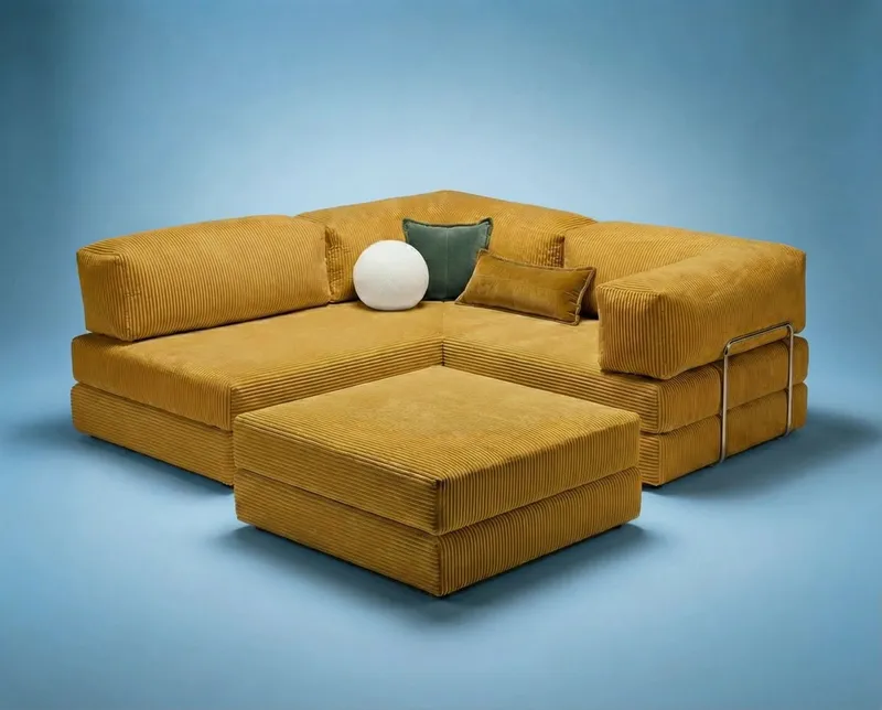 Jenor 4-sits Hörnbäddsoffa - Möbler - Soffa - Bäddsoffa