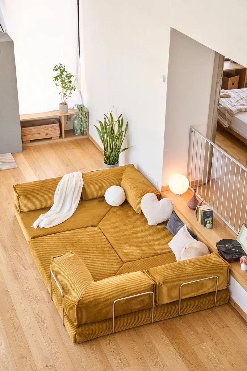Jenor 4-sits Hörnbäddsoffa - Möbler - Soffa - Bäddsoffa