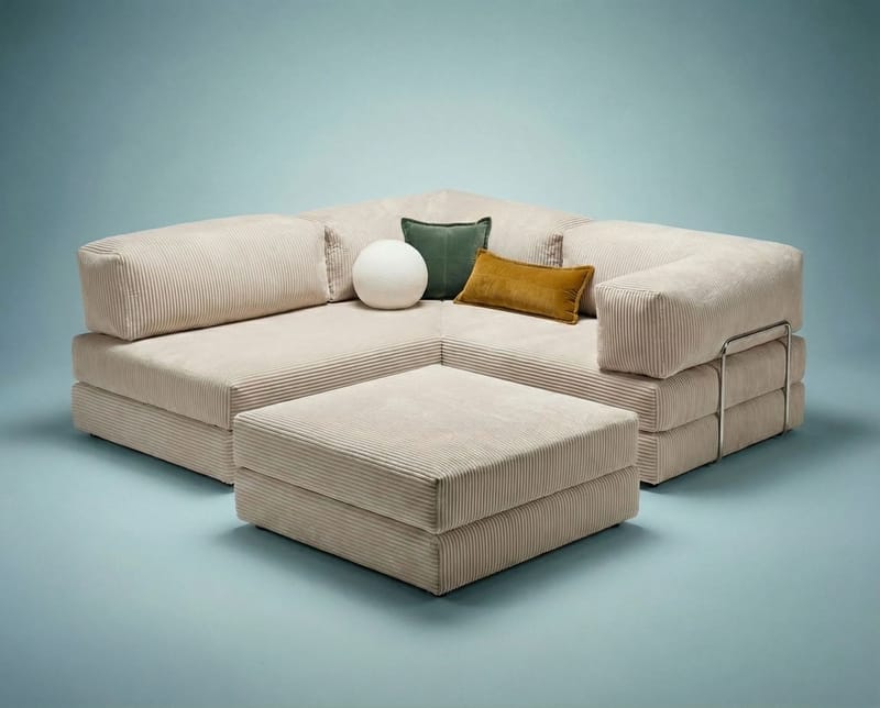 Jenor 4-sits Hörnbäddsoffa - Möbler - Soffa - Bäddsoffa