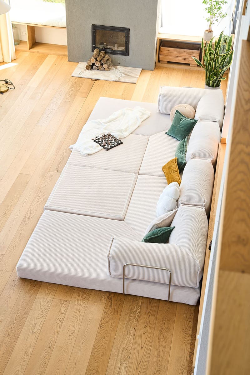 Jenor 4-sits Hörnbäddsoffa - Möbler - Soffa - Bäddsoffa