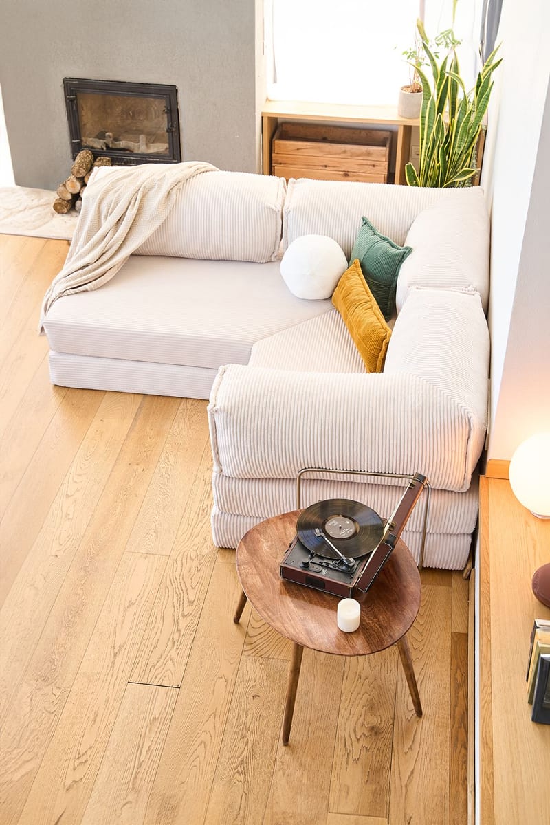 Jenor 4-sits Hörnbäddsoffa - Möbler - Soffa - Bäddsoffa