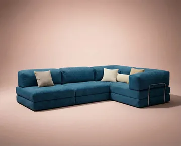 Jenor 4-sits Hörnbäddsoffa