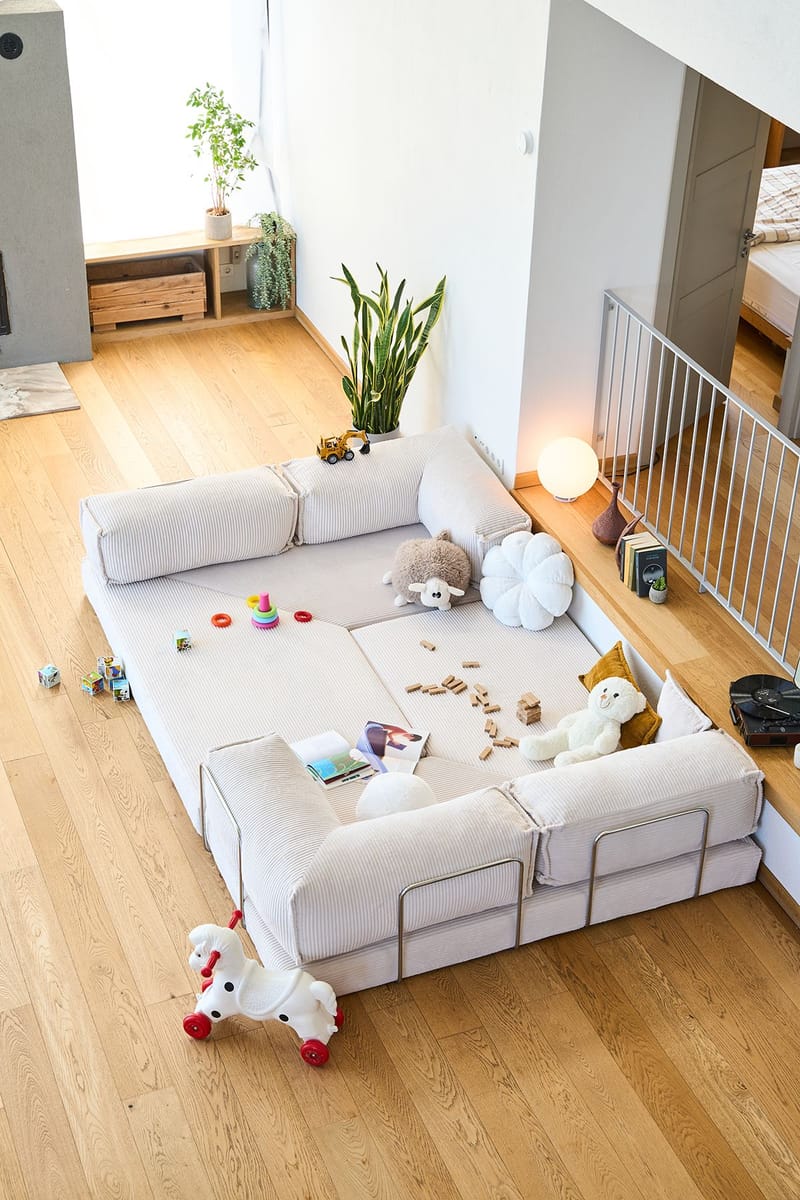 Jenor 4-sits Hörnbäddsoffa - Möbler - Soffa - Bäddsoffa