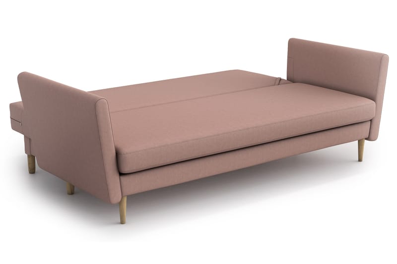 Joleen 3-sits Bäddsoffa - Rosa - Möbler - Soffa - Bäddsoffa