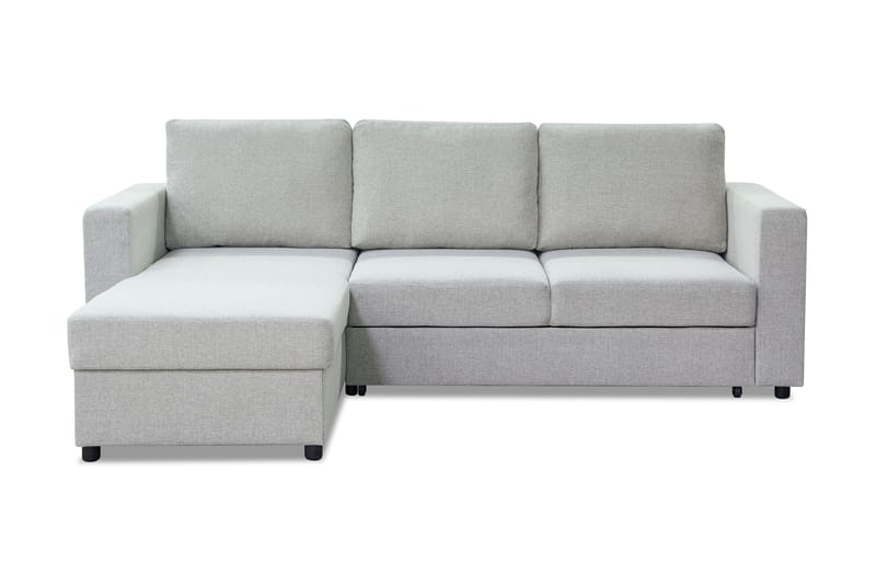 Julia Bäddsoffa 3-sits med Divan Vänster - Beige - Bäddsoffa - Hörnbäddsoffa