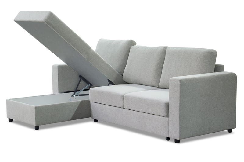 Julia Bäddsoffa 3-sits med Divan Vänster - Beige - Möbler - Soffa - Bäddsoffa