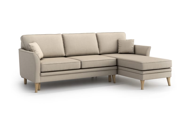 Juliette Bäddsoffa med Divan - Beige - Bäddsoffa - Bäddsoffa divan