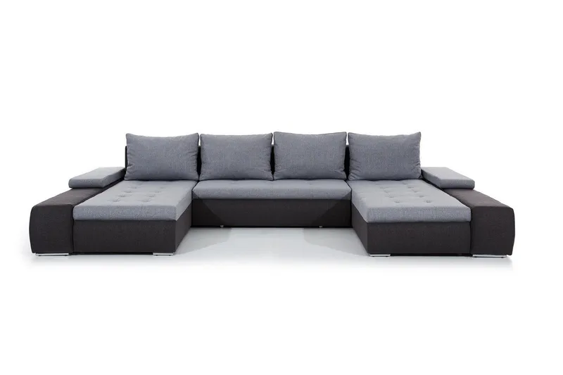 Jurtiga U-Bäddsoffa, Grå