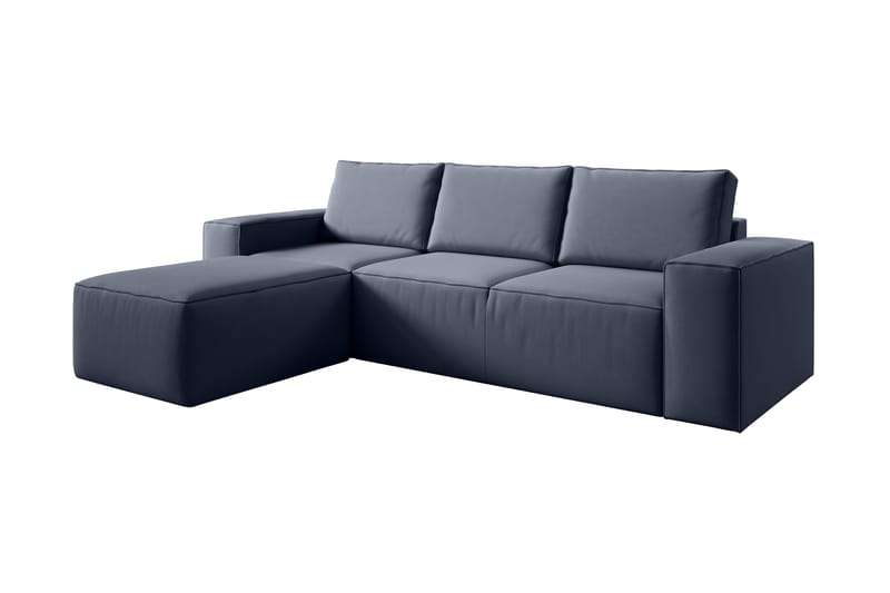Kamli Bäddsoffa m. Divan med Förvaring - Blå - Möbler - Soffa - Bäddsoffa