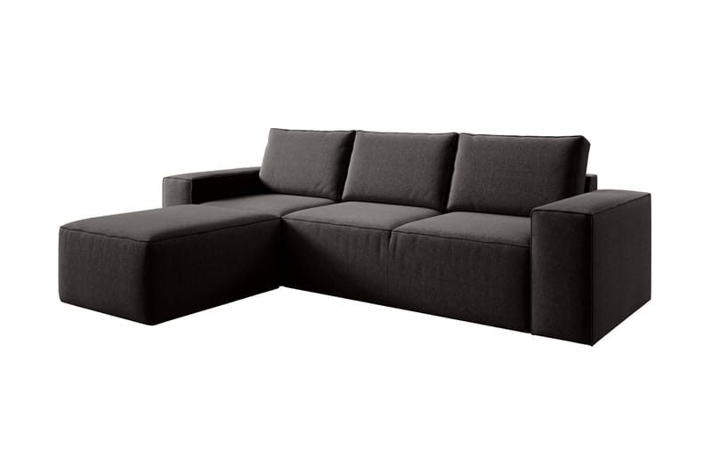 Kamli Bäddsoffa m. Divan med Förvaring - Brun - Bäddsoffa - Bäddsoffa divan