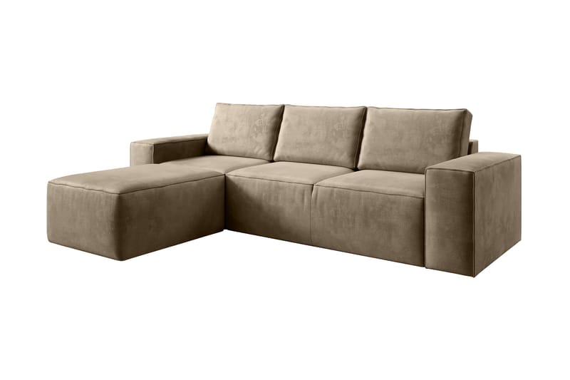 Kamli Bäddsoffa m. Divan med Förvaring - Brun - Möbler - Soffa - Bäddsoffa