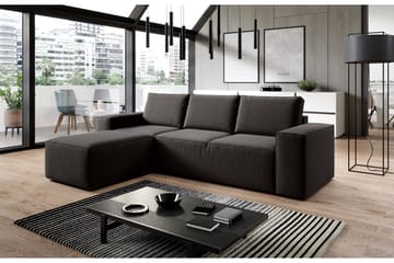 Kamli Bäddsoffa m. Divan med Förvaring - Brun - Möbler - Soffa - Bäddsoffa