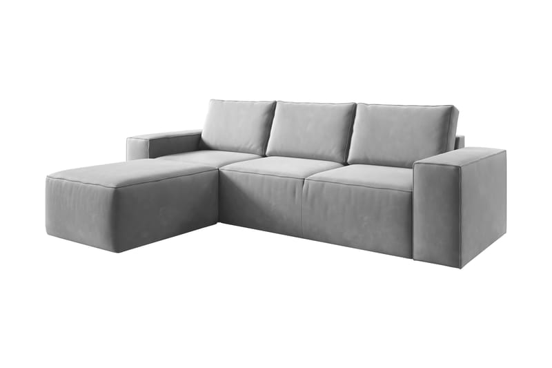 Kamli Bäddsoffa m. Divan med Förvaring - Grå - Möbler - Soffa - Bäddsoffa