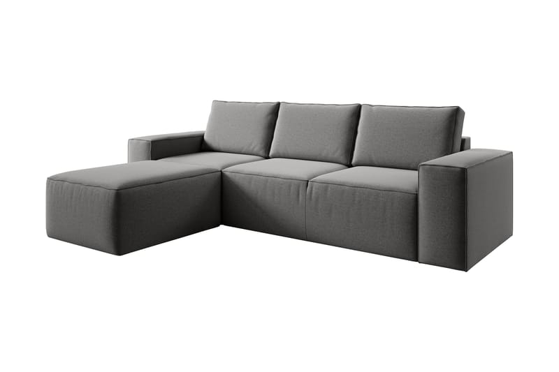 Kamli Bäddsoffa m. Divan med Förvaring - Grå - Möbler - Soffa - Bäddsoffa