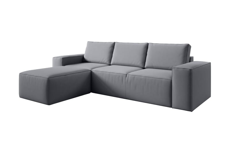 Kamli Bäddsoffa m. Divan med Förvaring - Grå - Möbler - Soffa - Bäddsoffa
