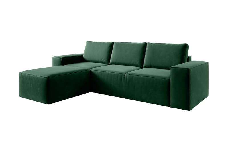 Kamli Bäddsoffa m. Divan med Förvaring - Grön - Möbler - Soffa - Bäddsoffa