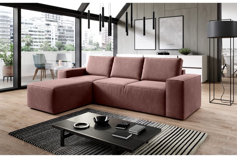 Kamli Bäddsoffa m. Divan med Förvaring - Grön - Möbler - Soffa - Bäddsoffa