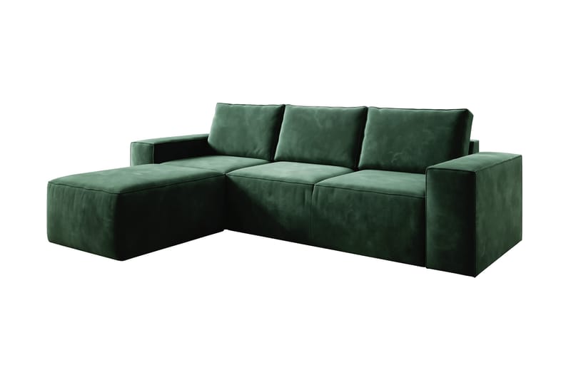 Kamli Bäddsoffa m. Divan med Förvaring - Grön - Möbler - Soffa - Bäddsoffa