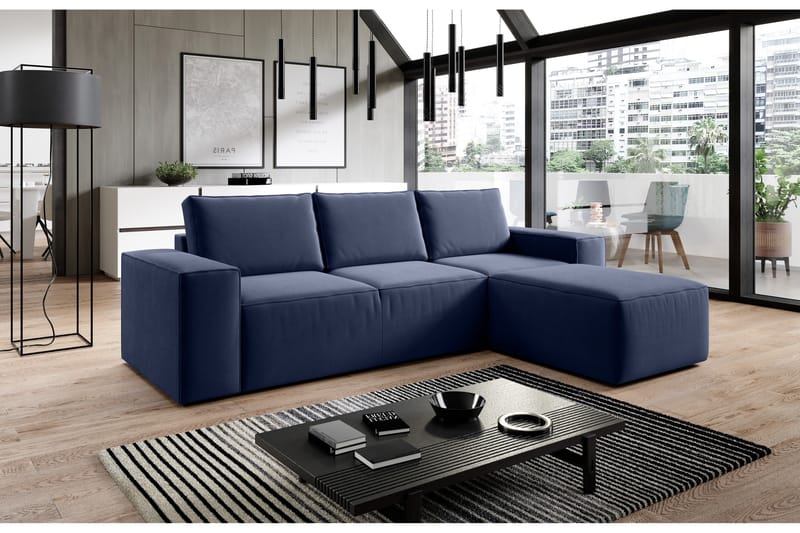 Kamli Bäddsoffa m. Divan med Förvaring - Gul - Möbler - Soffa - Bäddsoffa
