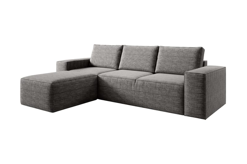 Kamli Bäddsoffa m. Divan med Förvaring - Ljusgrå - Möbler - Soffa - Bäddsoffa