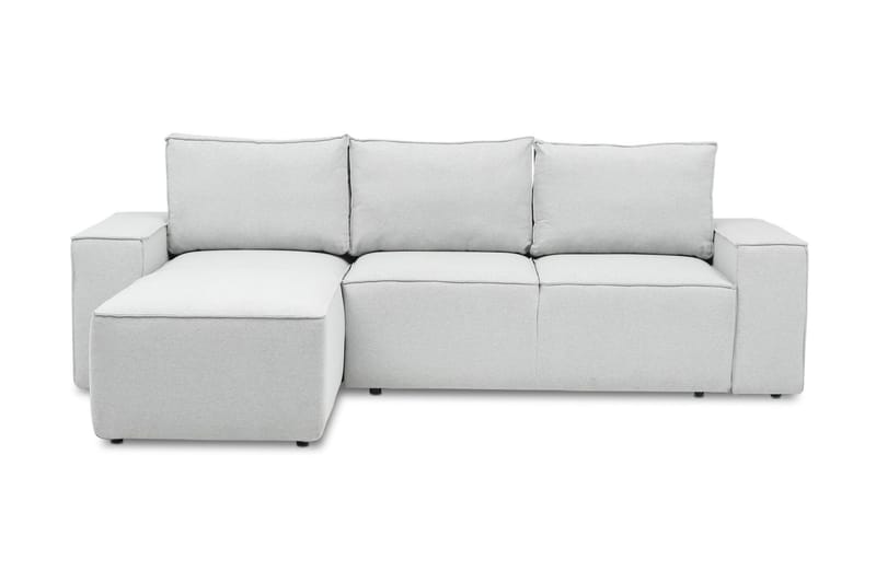 Kamli Bäddsoffa m. Divan med Förvaring - Ljusgrå - Möbler - Soffa - Bäddsoffa