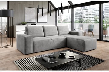 Kamli Bäddsoffa m. Divan med Förvaring - Ljusgrå - Möbler - Soffa - Bäddsoffa