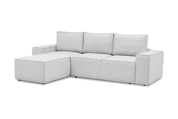 Kamli Bäddsoffa m. Divan med Förvaring - Ljusgrå - Möbler - Soffa - Bäddsoffa