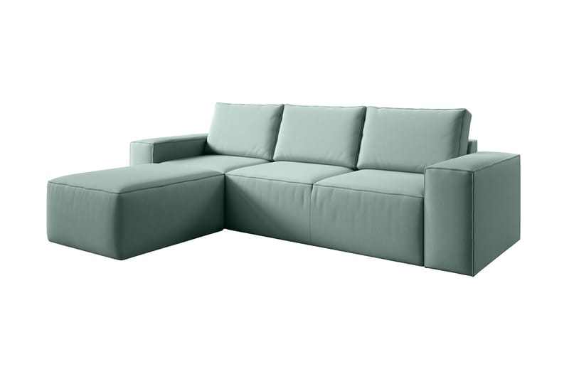 Kamli Bäddsoffa m. Divan med Förvaring - Ljusrosa - Möbler - Soffa - Bäddsoffa