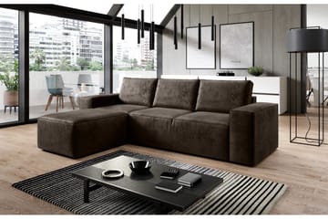 Kamli Bäddsoffa m. Divan med Förvaring - Rosa - Möbler - Soffa - Bäddsoffa