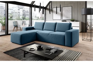 Kamli Bäddsoffa m. Divan med Förvaring - Turkos - Möbler - Soffa - Bäddsoffa