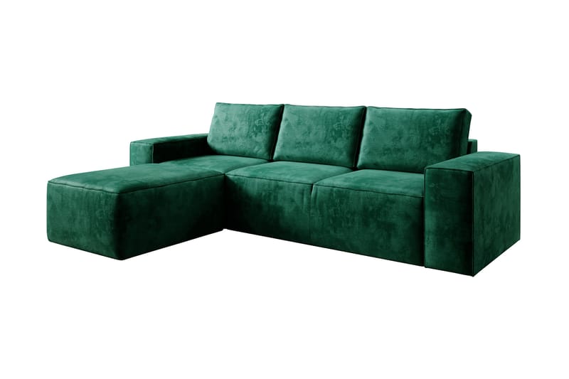 Kamli Bäddsoffa m. Divan med Förvaring - Turkos - Möbler - Soffa - Bäddsoffa