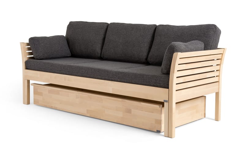 Kanerva Bäddsoffa Ram 190 cm Björk - Möbler - Soffa - Bäddsoffa