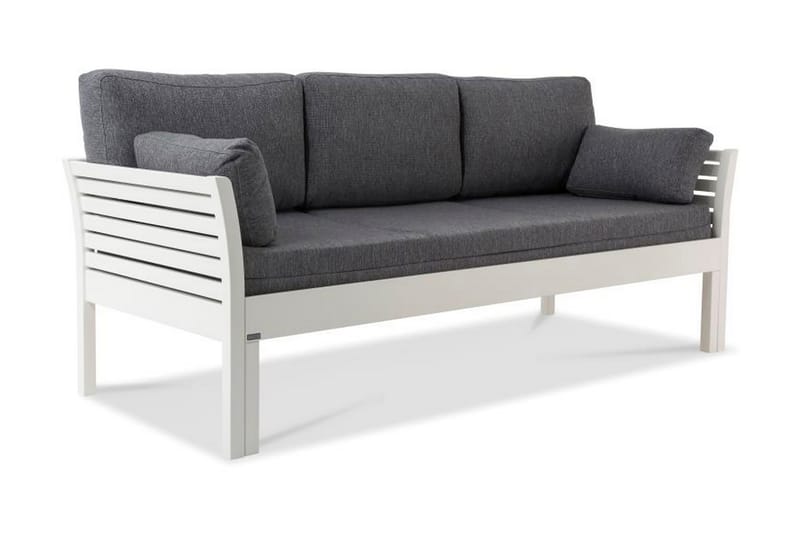 Kanerva Bäddsoffa Ram 190 cm Vit - Möbler - Soffa - Bäddsoffa