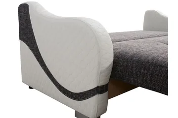 Karmen Bäddsoffa 226x93x88 cm - Grå/Vit - Möbler - Soffa - Bäddsoffa