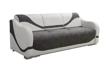 Karmen Bäddsoffa 226x93x88 cm - Grå/Vit - Möbler - Soffa - Bäddsoffa