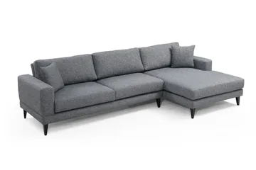 Katilaya Bäddsoffa med Divan Höger - Grå - Möbler - Soffa - Bäddsoffa