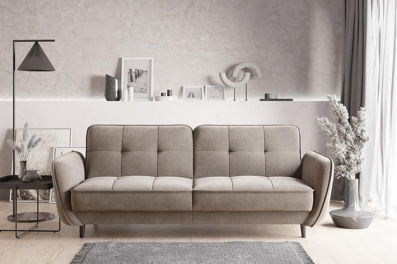 Katsuya Bäddsoffa 3-sits - Beige - Möbler - Soffa - Bäddsoffa