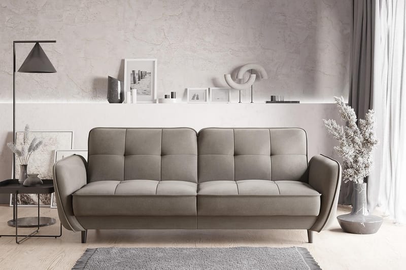 Katsuya Bäddsoffa 3-sits - Beige - Möbler - Soffa - Bäddsoffa