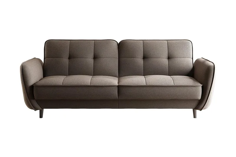 Katsuya Bäddsoffa 3-sits - Beige/Brun - Möbler - Soffa - Bäddsoffa
