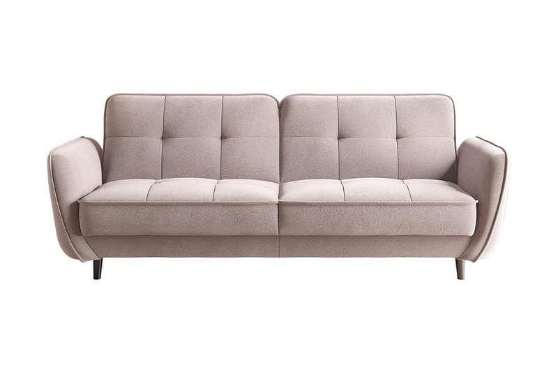 Katsuya Bäddsoffa 3-sits - Ljusrosa - Möbler - Soffa - Bäddsoffa