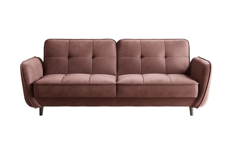 Katsuya Bäddsoffa 3-sits - Rosa - Möbler - Soffa - Bäddsoffa